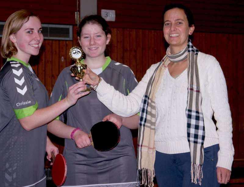 von links Christina Frei, Jaqueline Steinmann und Nadia Pawelzik.